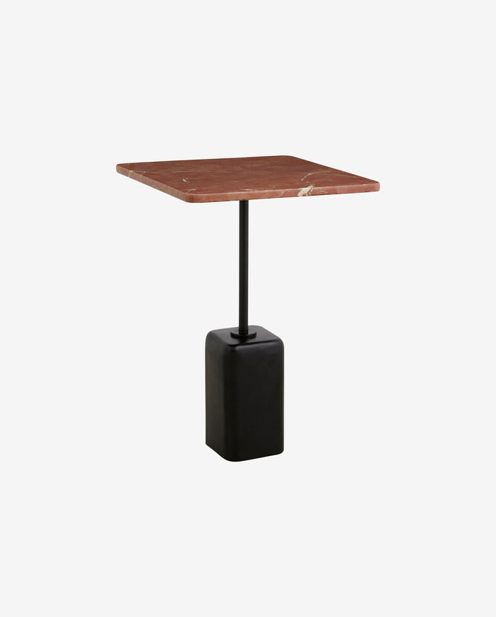 CHAO SIDE TABLE, MARBLE RUST