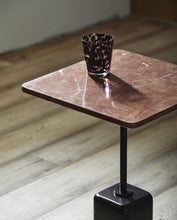 Load image into Gallery viewer, CHAO SIDE TABLE, MARBLE RUST