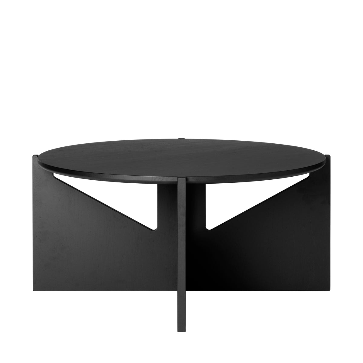 Simple XL Table Black, Lacquered oak
