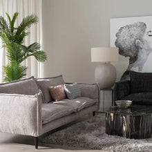 Load image into Gallery viewer, 2 SEATER SOFA LIGHT GRAY 220 X 100 X 100 CM
