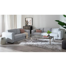 Carica l&#39;immagine nel visualizzatore di Gallery, SOFA 3 SEATS GRAY 260 X 105 X 84 CM