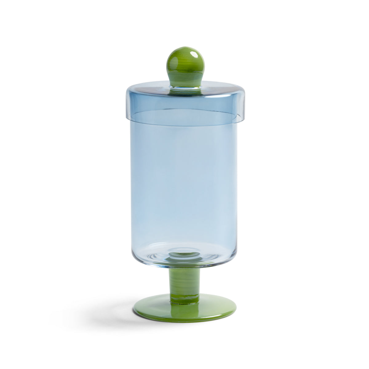 Jar duo tall blue