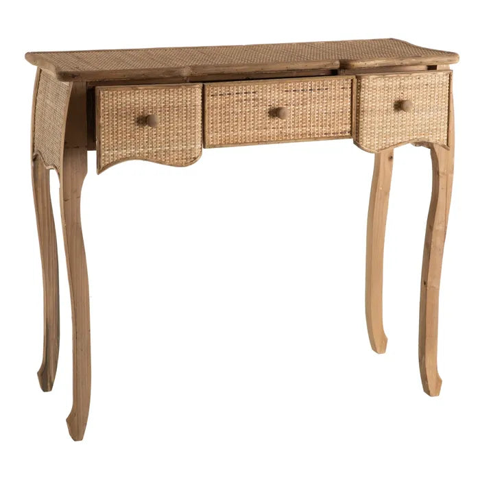 NATURAL CONSOLE DM-RATAN ENTRANCE 91 X 36 X 80 CM