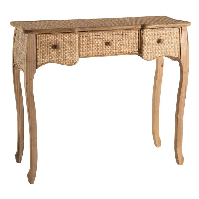 NATURAL CONSOLE DM-RATAN ENTRANCE 91 X 36 X 80 CM