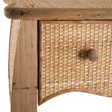 Load image into Gallery viewer, NATURAL CONSOLE DM-RATAN ENTRANCE 91 X 36 X 80 CM