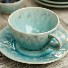 Load image into Gallery viewer, Tea Cup and Saucer Madeira