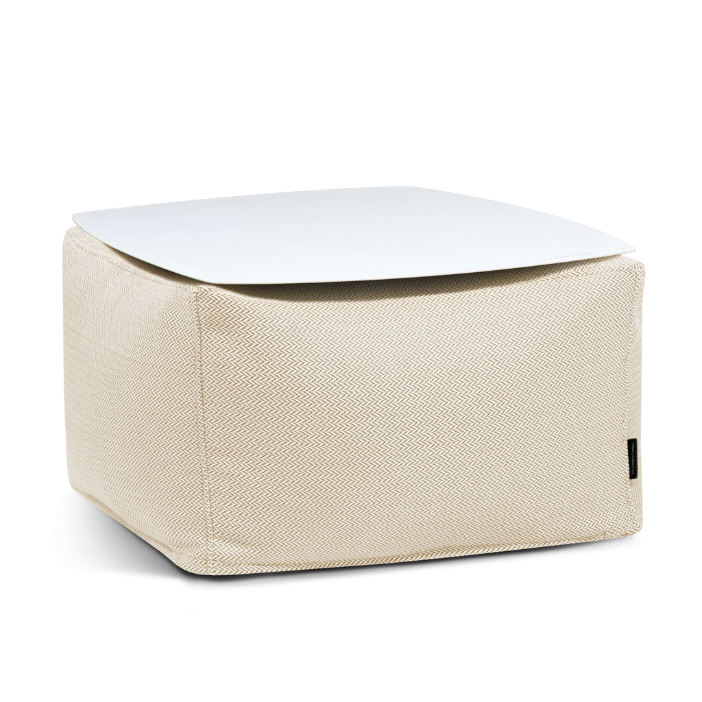 Soft Table 60 Metal White