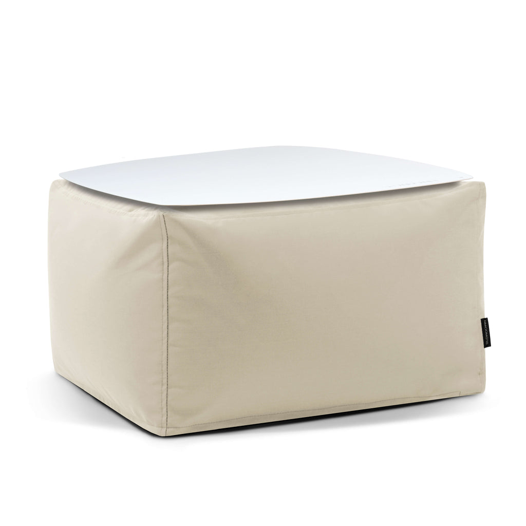 Soft Table 60 Metal White