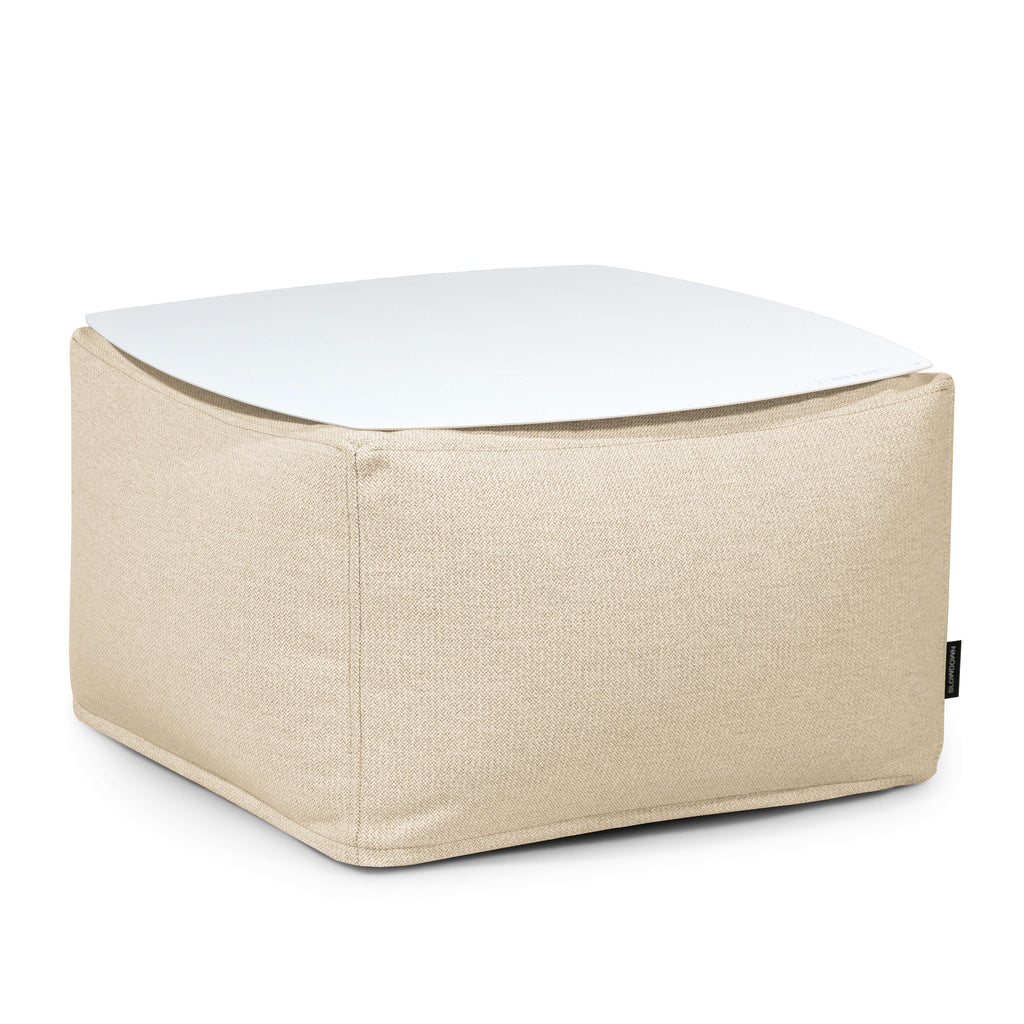 Soft Table 60 Metal White