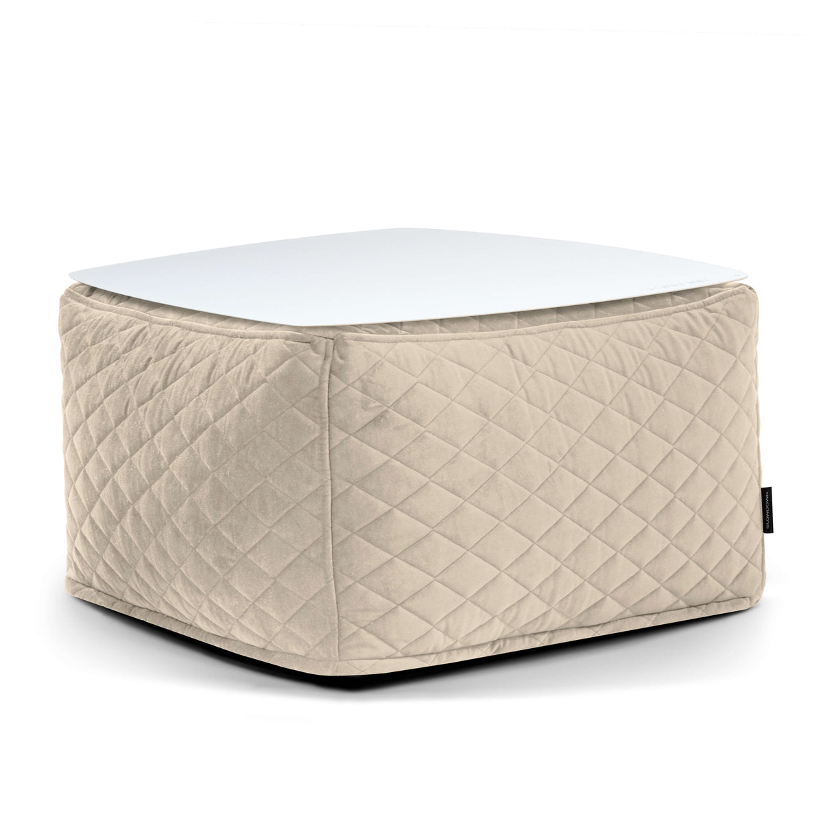 Soft Table 60 Metal White