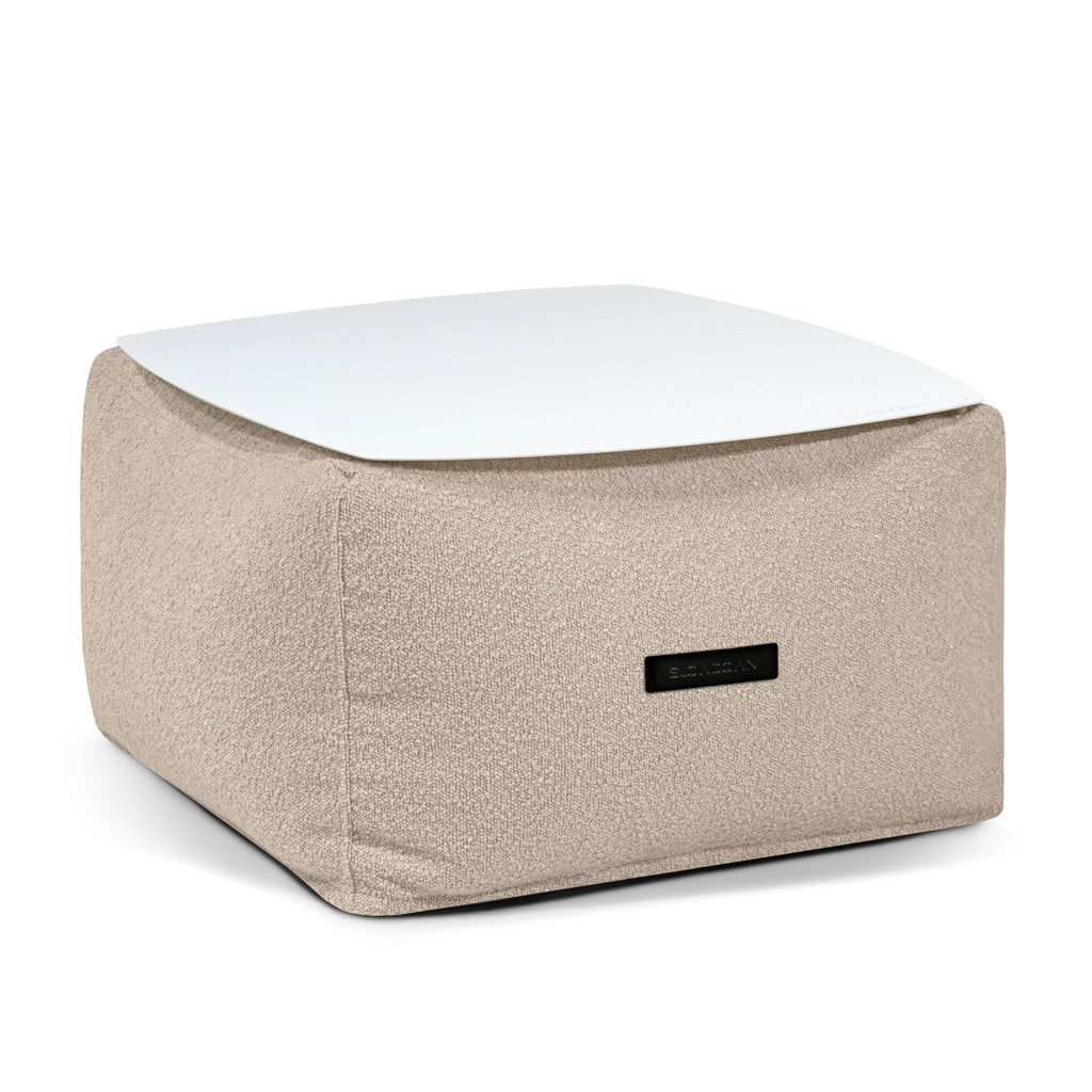 Soft Table 60 Metal White