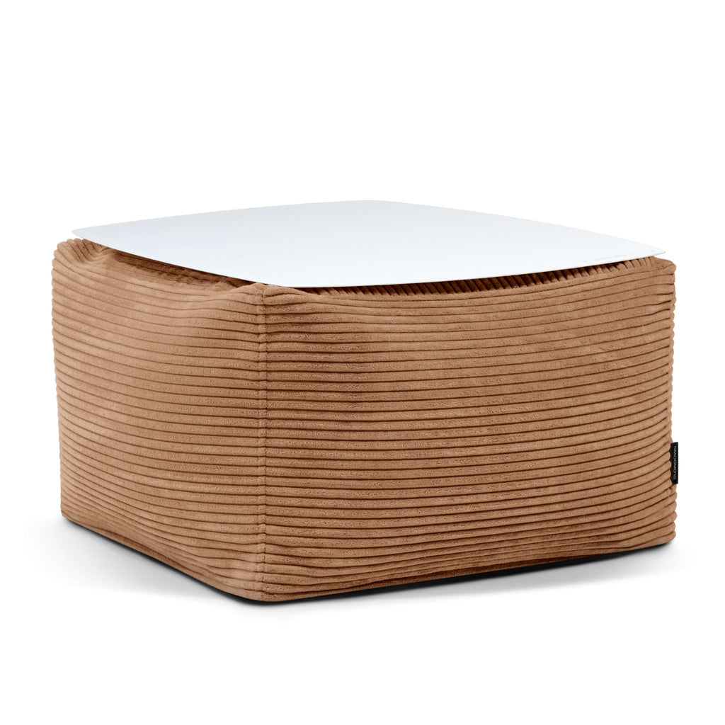 Soft Table 60 Metal White