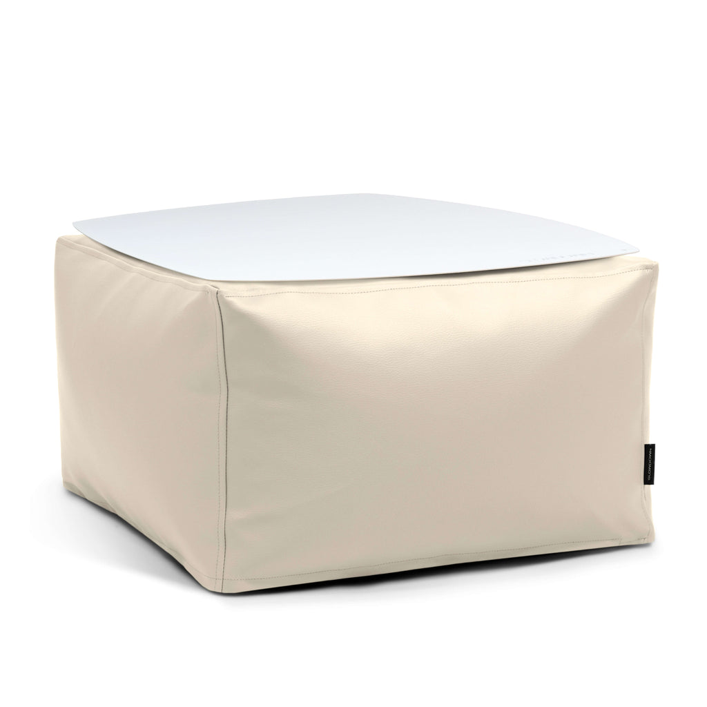 Soft Table 60 Metal White