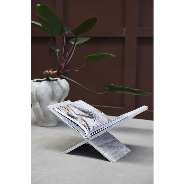 Elivinne book holder 45X20X22.5 cm. D. Linen