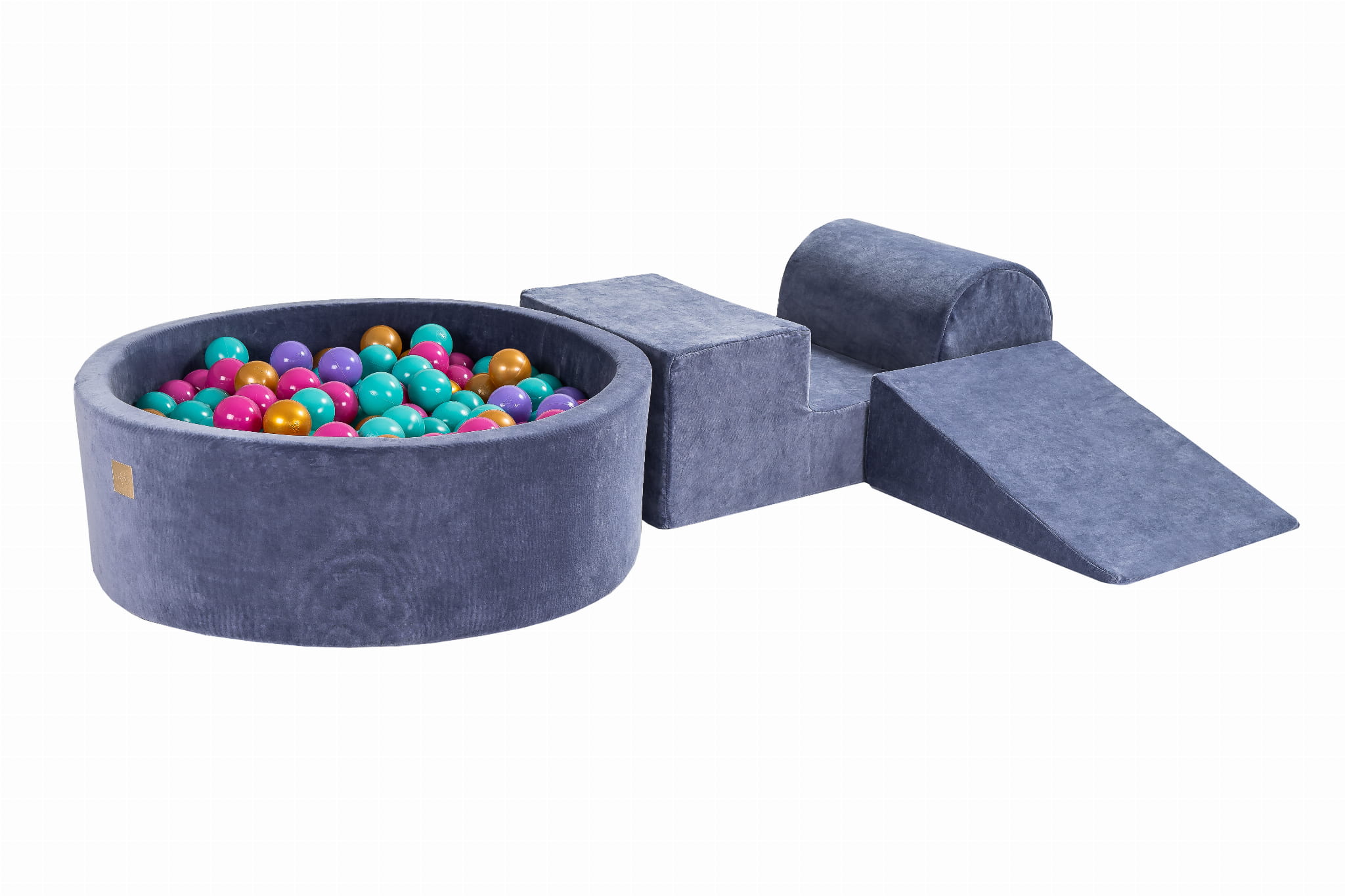 Foam elements Playset with Ball Pit 90x30cm with 200 Balls
