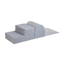 Carica l&#39;immagine nel visualizzatore di Gallery, Foam 3 elements Playset, Velvet, Light Grey