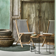 Laden Sie das Bild in den Galerie-Viewer, Rope folding chair natural