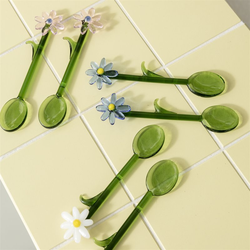 Spoon flora blue set of 2
