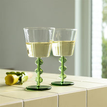 Load image into Gallery viewer, Wine glass petal set of 2