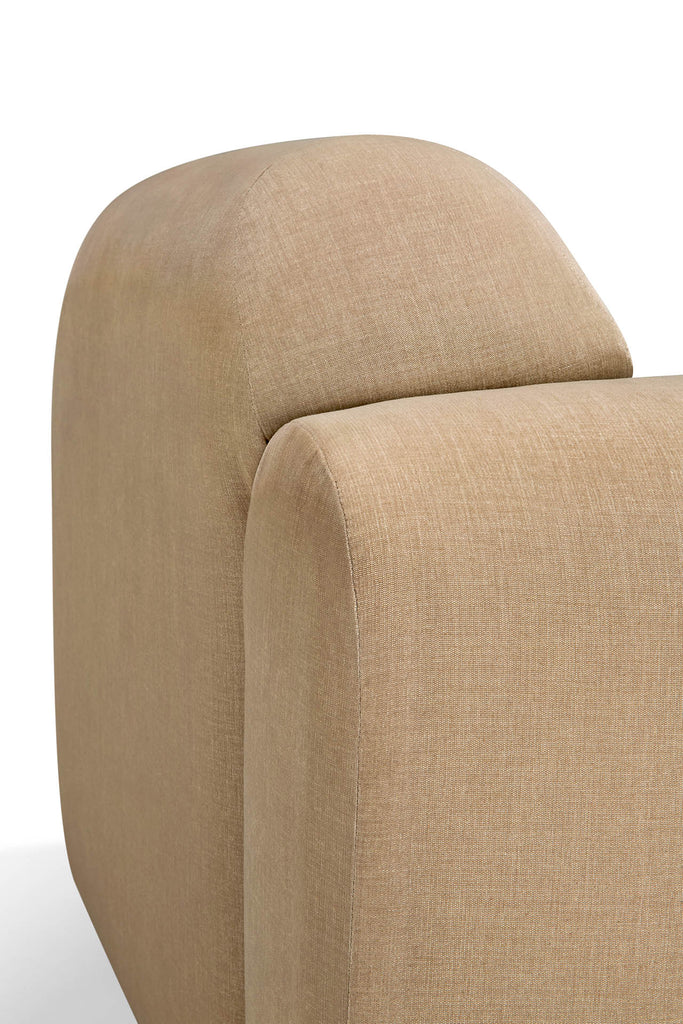 Bulky modular sofa