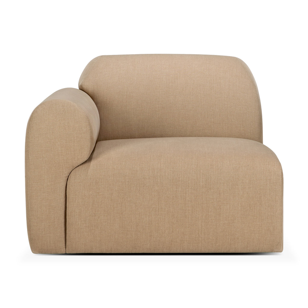 Bulky modular sofa