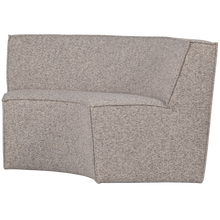 Laden Sie das Bild in den Galerie-Viewer, EUROPA 2-SEATER DINING BENCH WOVEN FABRIC SAND MELANGE