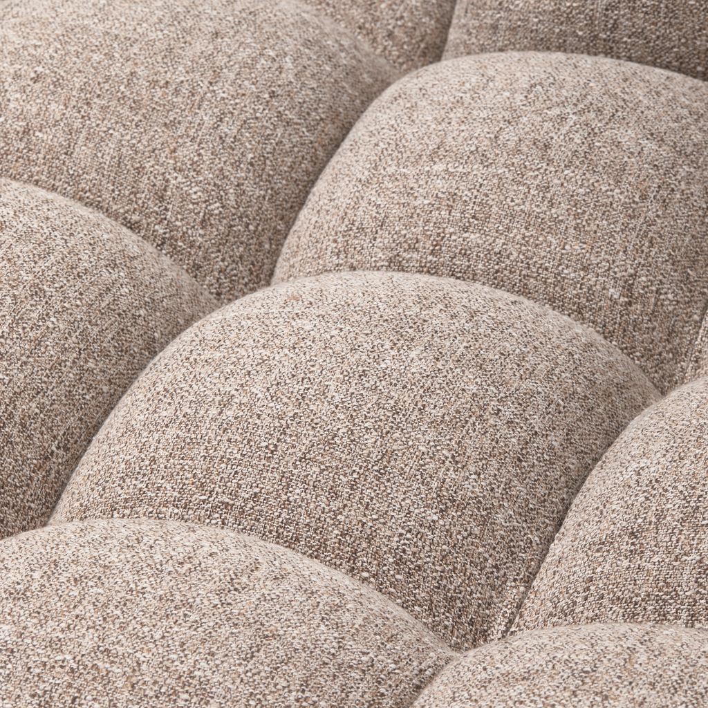 ALLURE CHAISE LONGUE LEFT WOVEN BROWN MELANGE