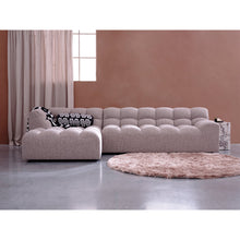 Load image into Gallery viewer, ALLURE CHAISE LONGUE LEFT WOVEN BROWN MELANGE