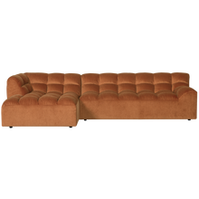 Load image into Gallery viewer, ALLURE CHAISE LONGUE LEFT VELVET TERRA