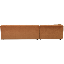 Load image into Gallery viewer, ALLURE CHAISE LONGUE LEFT VELVET TERRA