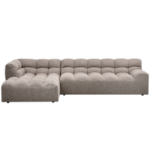 Load image into Gallery viewer, ALLURE CHAISE LONGUE LEFT WOVEN CLAY MELANGE