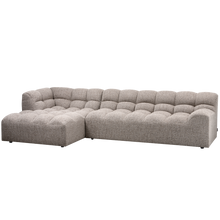 Load image into Gallery viewer, ALLURE CHAISE LONGUE LEFT WOVEN CLAY MELANGE