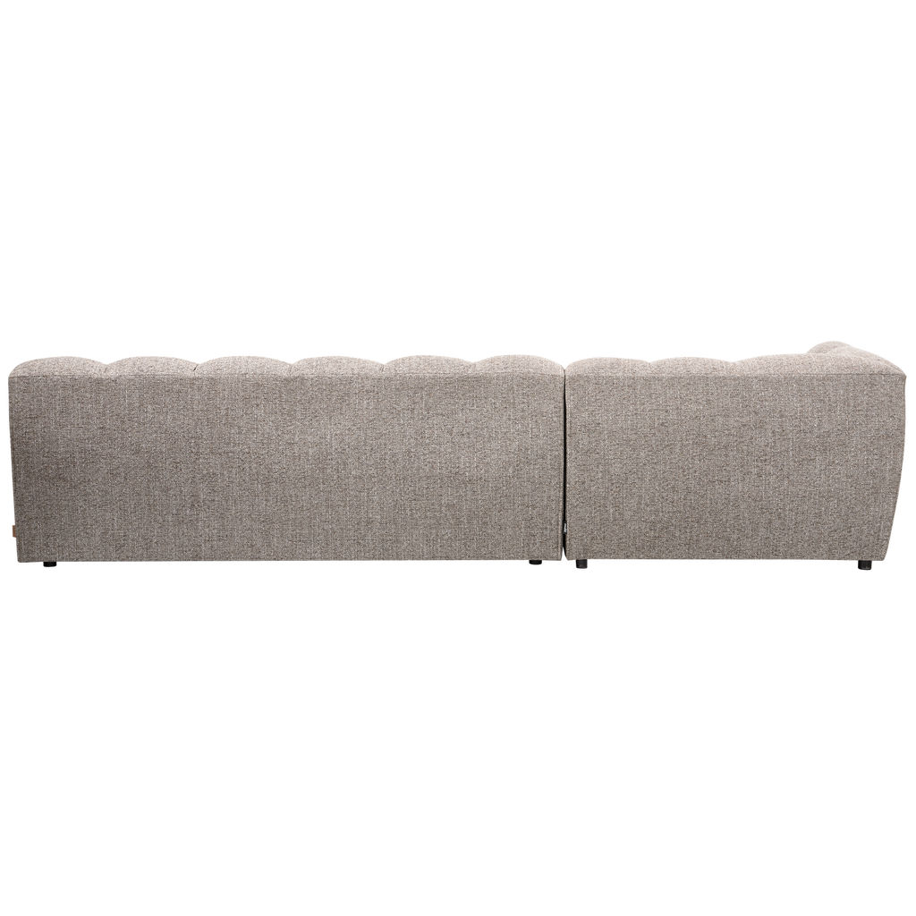 ALLURE CHAISE LONGUE LEFT WOVEN CLAY MELANGE