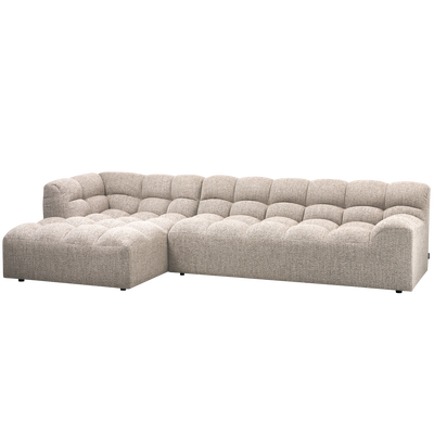 ALLURE CHAISE LONGUE LEFT WOVEN NATURAL MELANGE