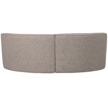 Laden Sie das Bild in den Galerie-Viewer, EUROPA 4-SEATER DINING BENCH WOVEN FABRIC SAND MELANGE