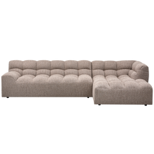 Load image into Gallery viewer, ALLURE CHAISE LONGUE RIGHT WOVEN BROWN MELANGE