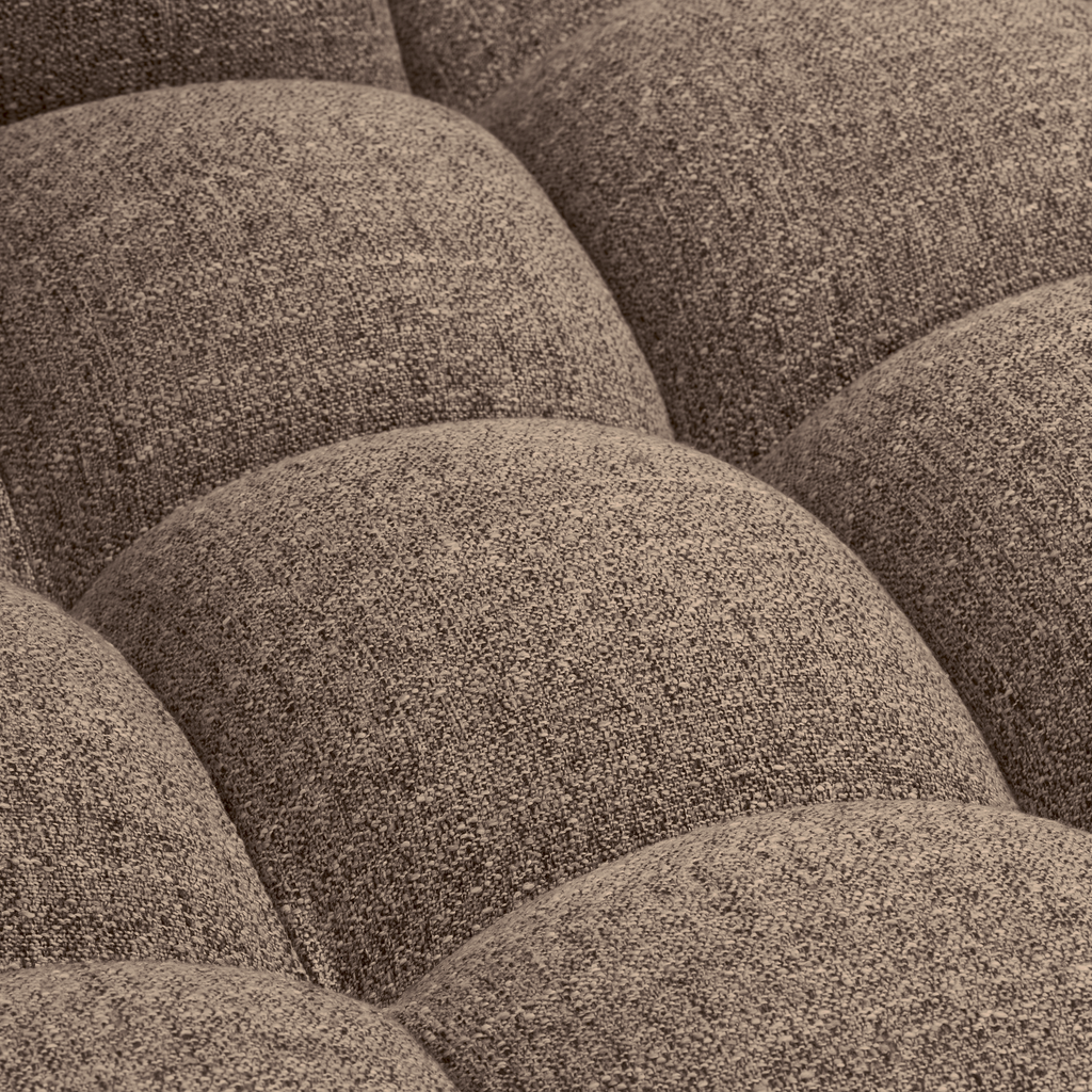 ALLURE CHAISE LONGUE RIGHT WOVEN DARKBROWN MELANGE