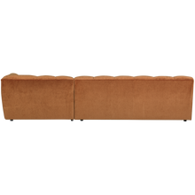 Load image into Gallery viewer, ALLURE CHAISE LONGUE RIGHT VELVET TERRA