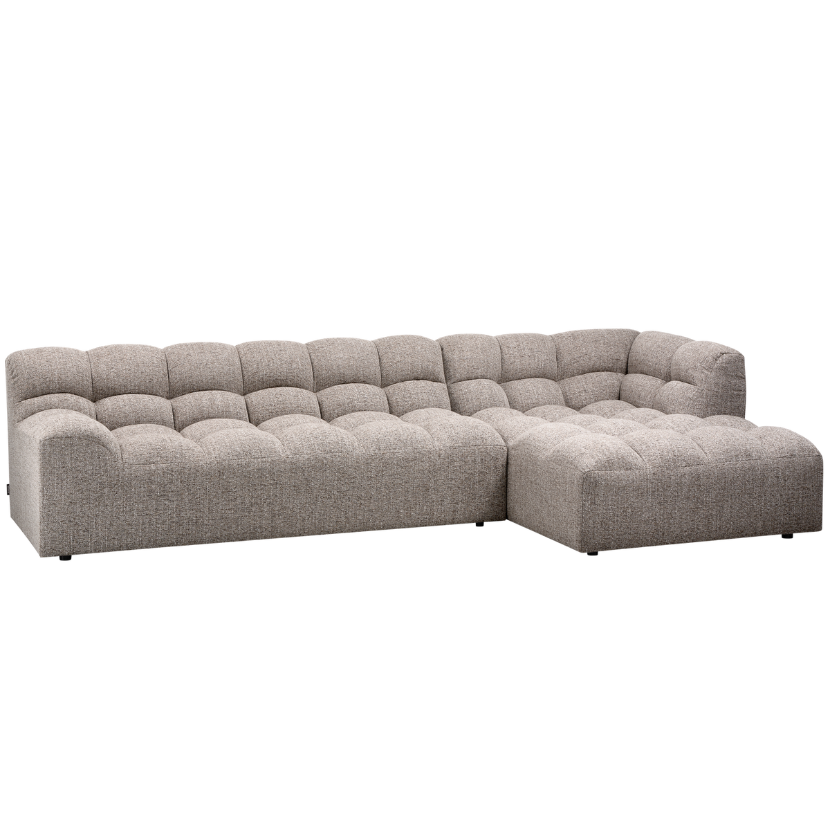 ALLURE CHAISE LONGUE RIGHT WOVEN CLAY MELANGE