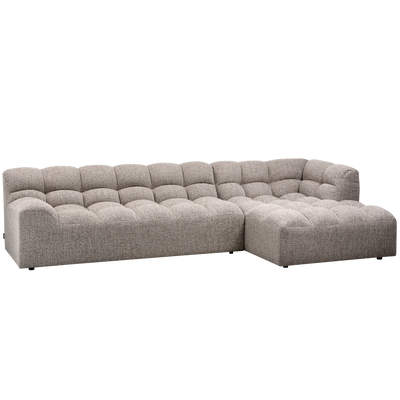 ALLURE CHAISE LONGUE RIGHT WOVEN CLAY MELANGE