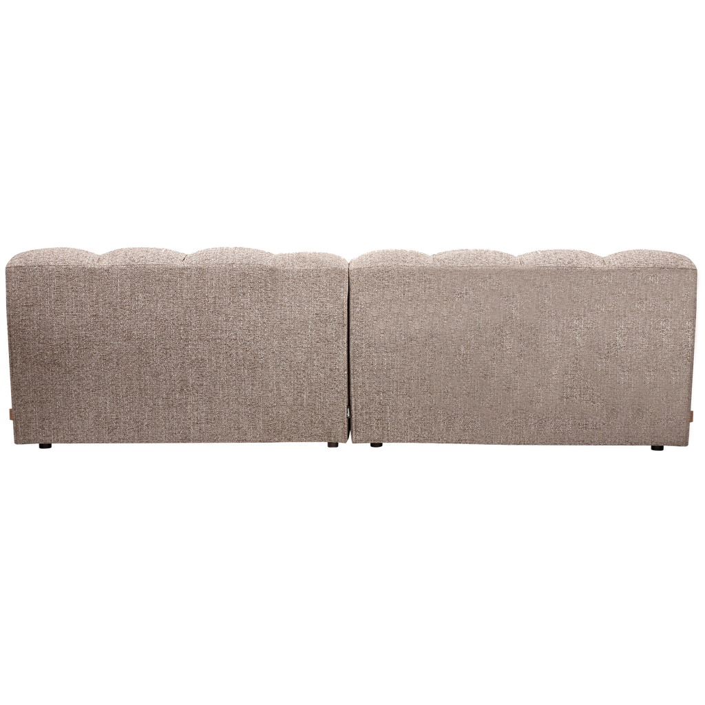 ALLURE 3-SEATER SOFA WOVEN BROWN MELANGE