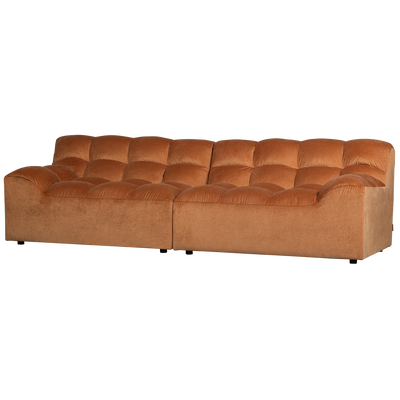 ALLURE 3-SEATER SOFA VELVET TERRA