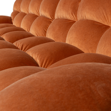 Load image into Gallery viewer, ALLURE 3-SEATER SOFA VELVET TERRA