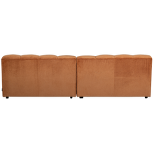 Load image into Gallery viewer, ALLURE 3-SEATER SOFA VELVET TERRA