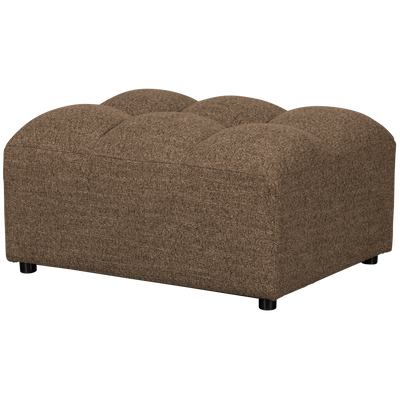 ALLURE HOCKER WOVEN DARKBROWN MELANGE