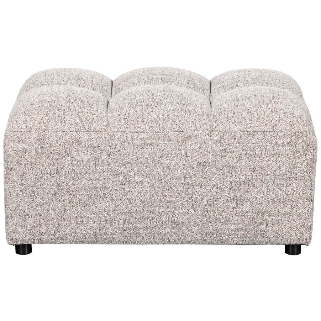 ALLURE HOCKER WOVEN NATURAL MELANGE