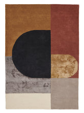 Load image into Gallery viewer, Vilja Mustard hand-tufted rug – product photo | Linie Design at Bois Blanc Home, Limassol, Cyprus