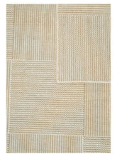 Load image into Gallery viewer, Chess White hand-woven rug – close-up of the texture | Linie Design at Bois Blanc Home, Limassol, Cyprus