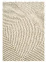 Load image into Gallery viewer, Chess White hand-woven rug – close-up of the texture | Linie Design at Bois Blanc Home, Limassol, Cyprus