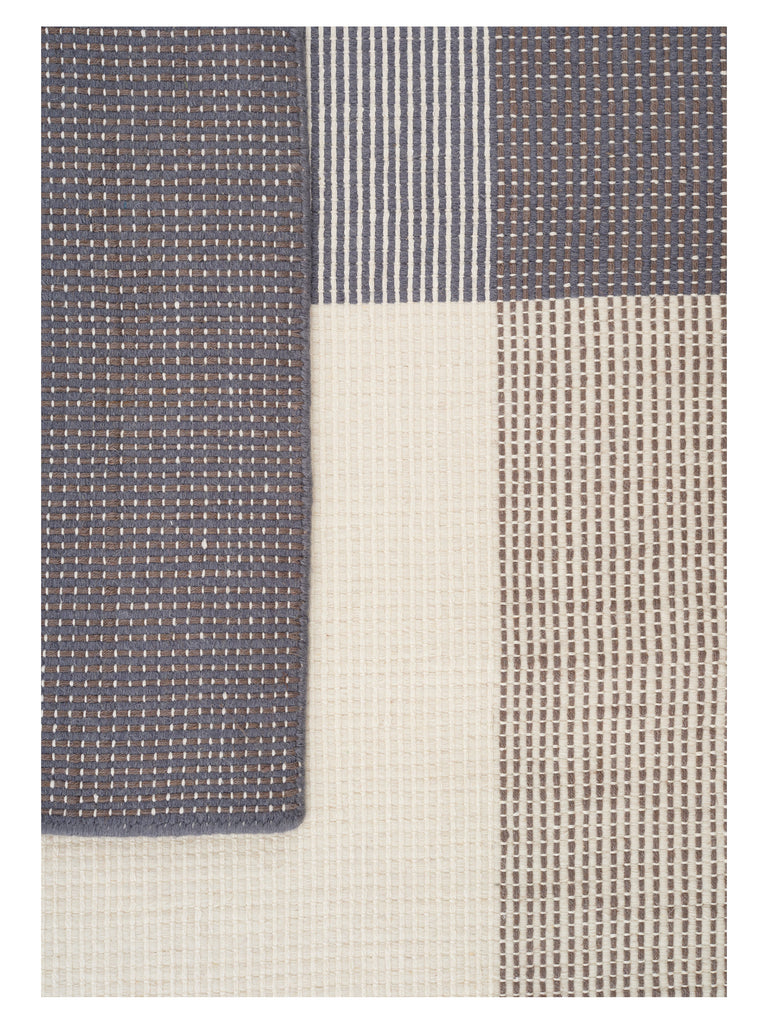 Bologna Ocean hand-woven rug – close-up of the texture | Linie Design at Bois Blanc Home, Limassol, Cyprus